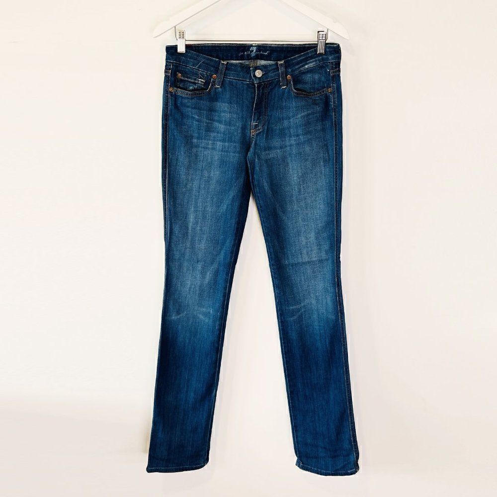 7FAMK 7 For All Mankind Kate Slim Straight Jeans